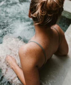 Cold plunge pool at Prosper Prospect Heights